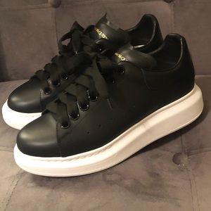 Alexander McQueen Platform Leather Sneaker